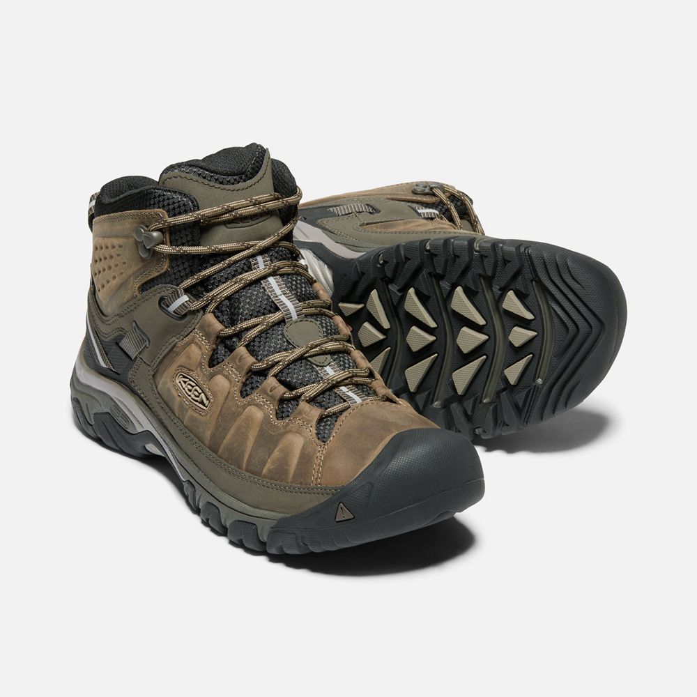 Cizme Keen Romania Barbati Maro Targhee Iii Waterproof Mid 5706-NXRFU